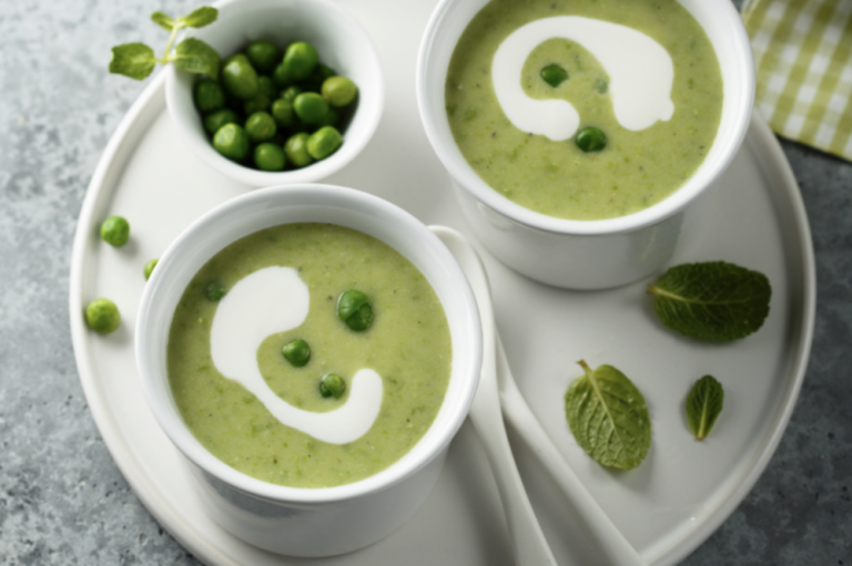 Pea and Courgette Soup