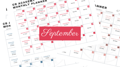 September 30 Day training plan